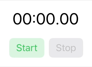 A screen recording of the completed stopwatch